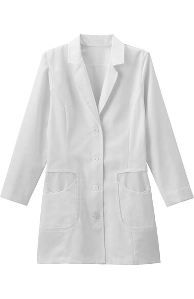 Clearance Pro by Women's 33" High Collar Stretch Lab Coat, , large