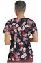 Clearance Women's Jessi Y-Neck Autumn Florals Print Scrub Top, , large