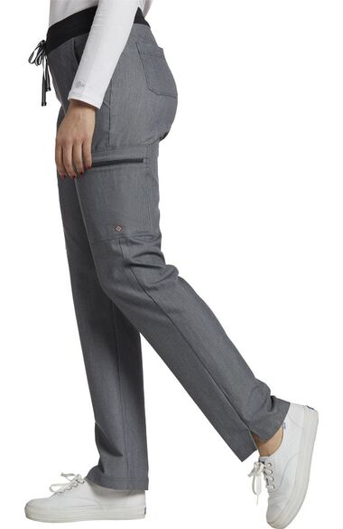 Women's Zip Cargo Pocket Scrub Pant, , large