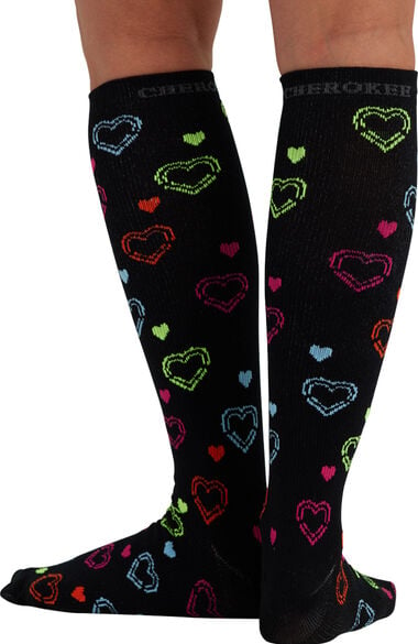 Women's 8-12 mmHg Wide Support Sock, , large