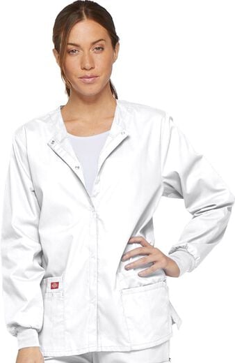 Women's Snap Front Scrub Jacket Women's Snap Front Scrub Jacket