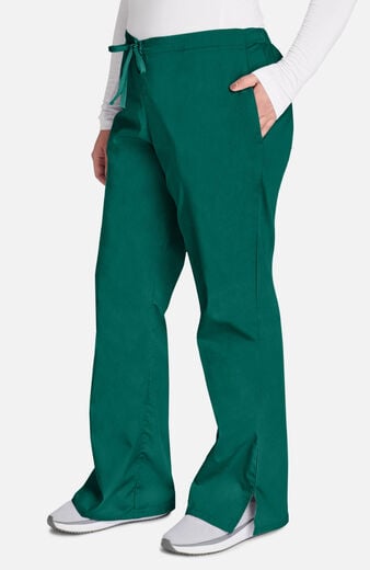 Women's Natural Rise Flare Leg Drawstring Pant Women's Natural Rise Flare Leg Drawstring Pant