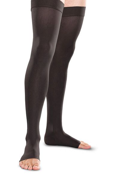 Women's 20-30 mmHg Thigh High Open Toe, , large