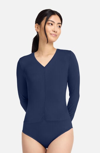 Women's Ruched Underscrub Bodysuit Women's Ruched Underscrub Bodysuit