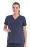 Clearance Women's Maternity 4 Way Stretch V-Neck Solid Scrub Top, , large