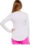 Clearance Women's Long Sleeve Knit Solid Underscrub T-Shirt, , large