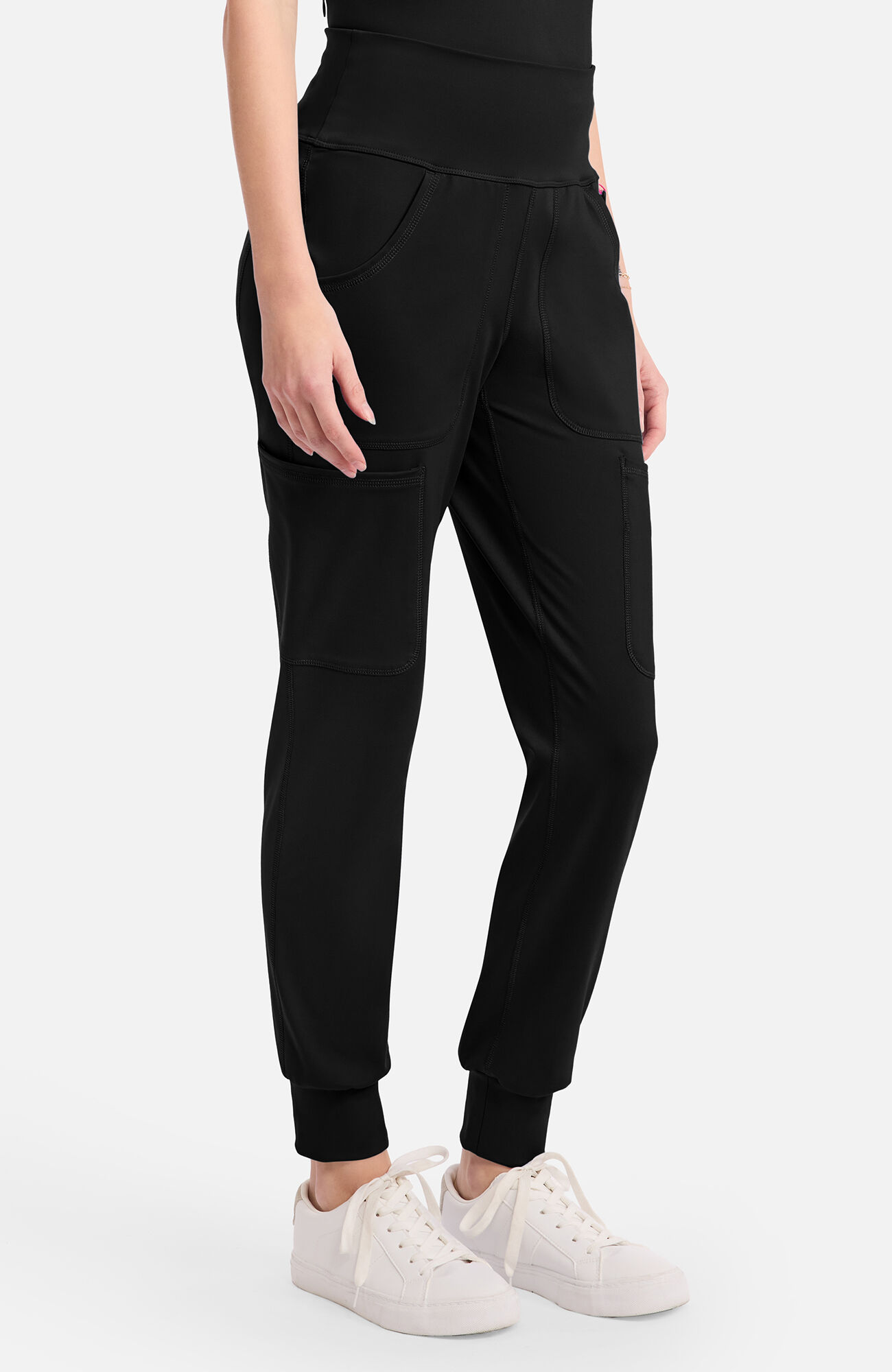 Women's Knit 5-Pocket Jogger Scrub Pant, , large