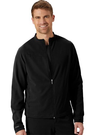 Clearance Unisex Zip And Go Solid Scrub Jacket