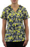 Clearance Women's Lily Lala Print Scrub Top, , large