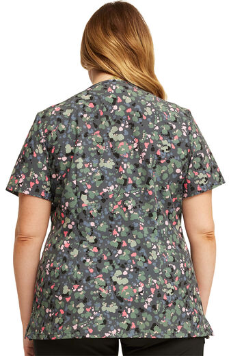 Clearance Women's What The Speck? Print Scrub Top