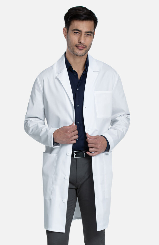 White on sale coat man