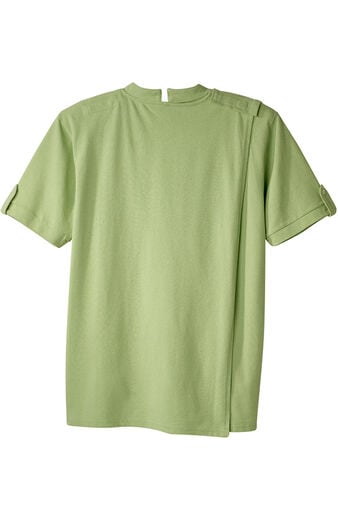 Men's Open Back Henley T-Shirt