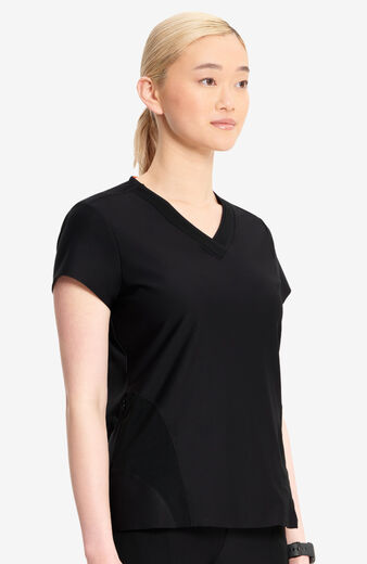 Women's Scrub Set: Knit V-Neck 2-Pocket Top & High Rise 3-Pocket Legging Women's Scrub Set: Knit V-Neck 2-Pocket Top & High Rise 3-Pocket Legging