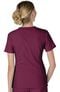 Clearance Women's Serenity Round Zip Neck Solid Scrub Top, , large