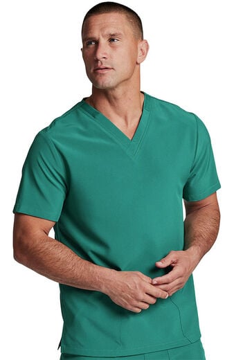 Unisex 2-Pocket V-Neck Scrub Top  Unisex 2-Pocket V-Neck Scrub Top