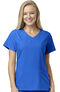 Clearance Women's Wrap Solid Scrub Top, , large