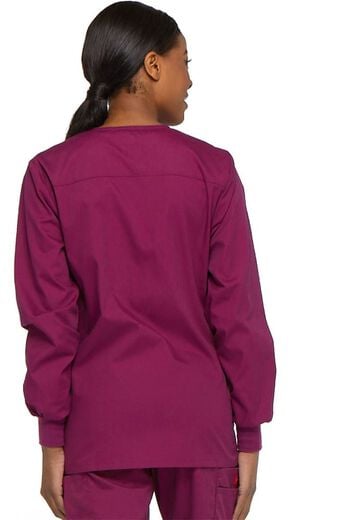 Clearance Women's Snap Front Scrub Jacket