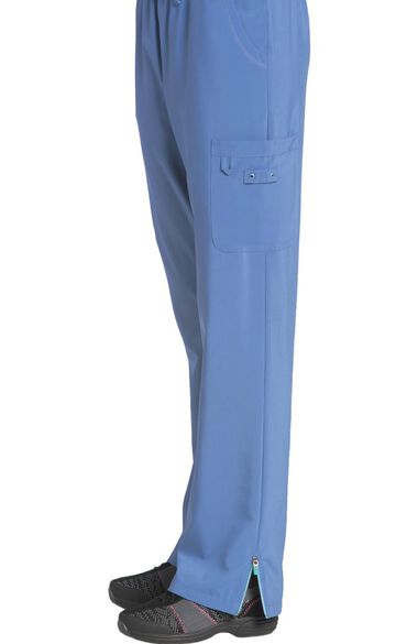 Clearance Women's Zipper Leg Cargo Scrub Pant, , large