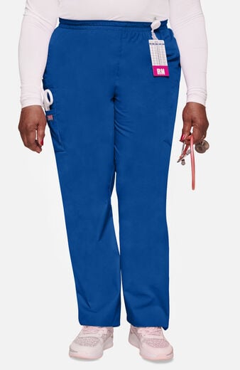 Women's Elastic Waist Utility Scrub Pant Women's Elastic Waist Utility Scrub Pant