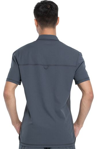 Men's Button Front Polo Shirt