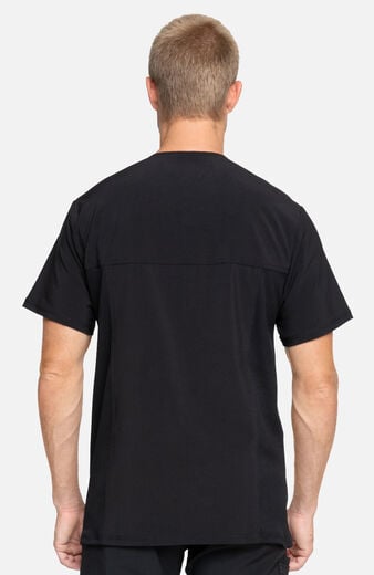 Men's Scrub Set: Stretch V-Neck Top & Zip Fly 6-Pocket Cargo Pant Men's Scrub Set: Stretch V-Neck Top & Zip Fly 6-Pocket Cargo Pant