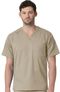 Clearance Men's Slim Fit Pocket Solid Scrub Top, , large