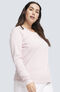 Clearance Women's Long Sleeve Solid Knit Underscrub T-Shirt, , large
