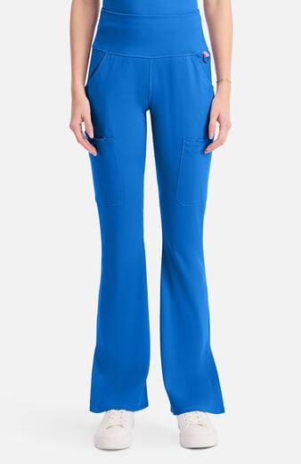 Women's Knit Flare Leg Yoga Scrub Pant Women's Knit Flare Leg Yoga Scrub Pant
