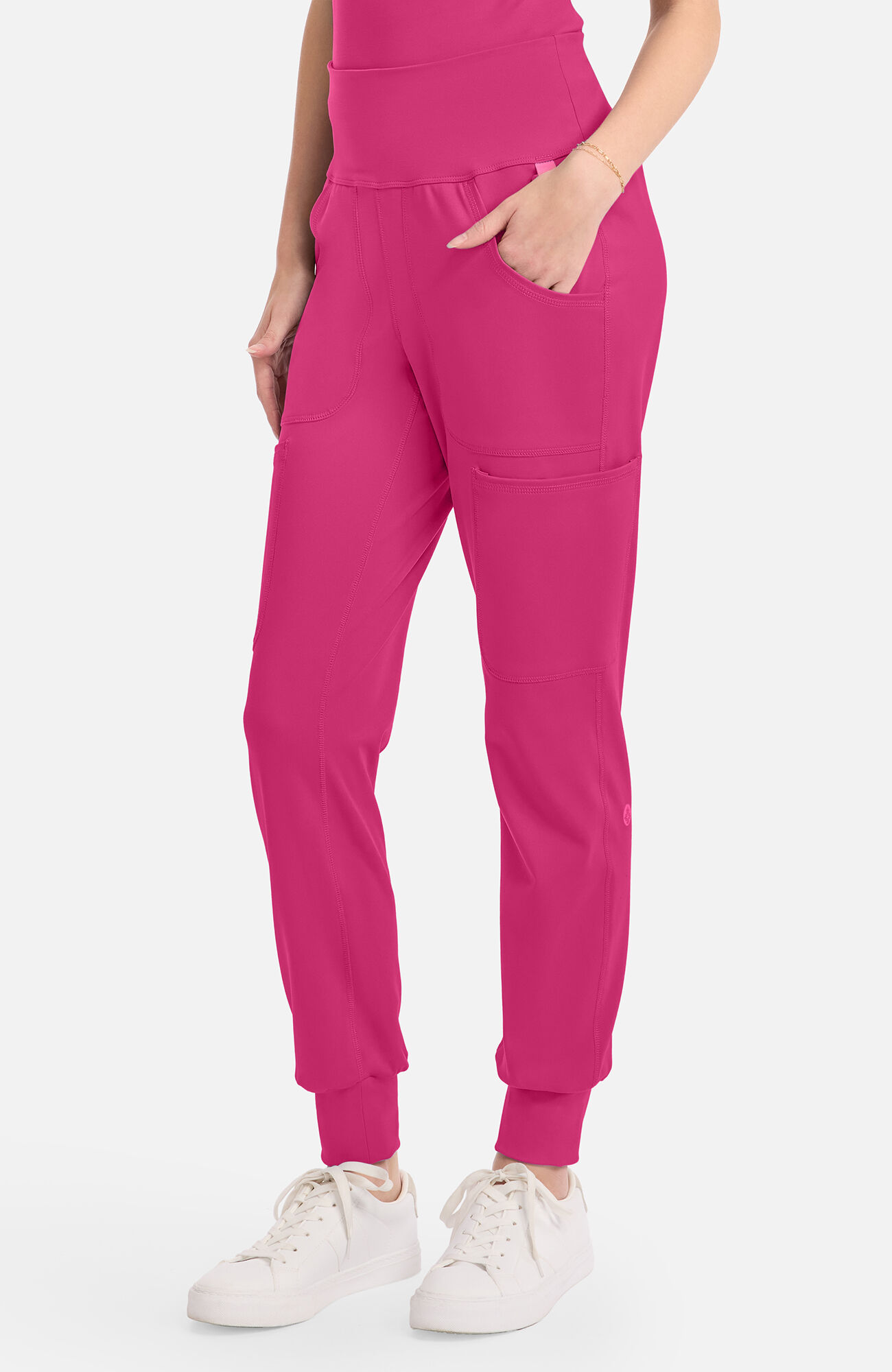 Women's Knit 5-Pocket Jogger Scrub Pant, , large