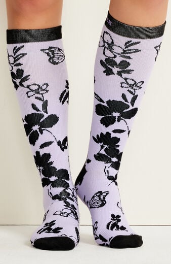 Women's Knee High 10-15 mmHg Print Support Sock Women's Knee High 10-15 mmHg Print Support Sock