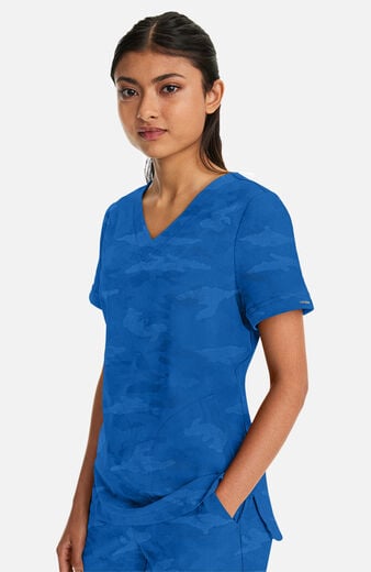 Women's Joy V-Neck Camo Scrub Top Women's Joy V-Neck Camo Scrub Top