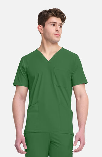Men's 3-Pocket V-Neck Scrub Top Men's 3-Pocket V-Neck Scrub Top