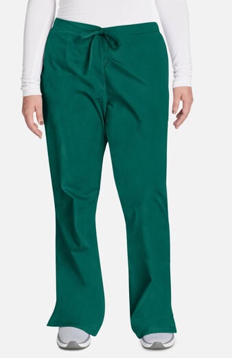 Women's Natural Rise Flare Leg Drawstring Pant Women's Natural Rise Flare Leg Drawstring Pant