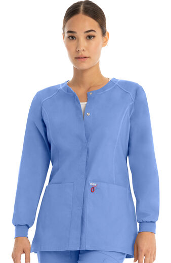 Women's Warm-Up Solid Scrub Jacket