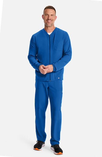 Men's Front-Zip Scrub Jacket Men's Front-Zip Scrub Jacket
