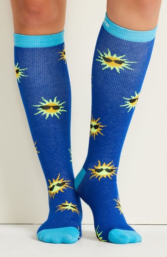 Women's 10-15 mmHg Print Support Sock  Women's 10-15 mmHg Print Support Sock