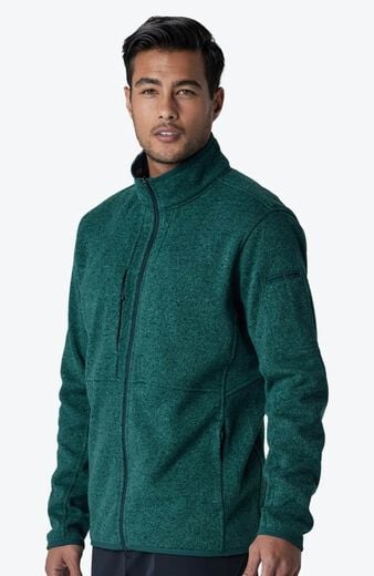 Men's Strata Performance Fleece Scrub Jacket Men's Strata Performance Fleece Scrub Jacket