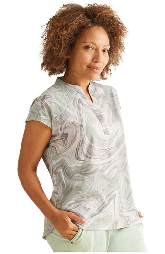 Women's Journey Marble Effect Print Scrub Top Women's Journey Marble Effect Print Scrub Top