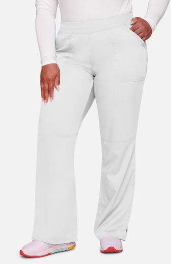 Women's Elastic Waist Cargo Pocket Scrub Pant Women's Elastic Waist Cargo Pocket Scrub Pant