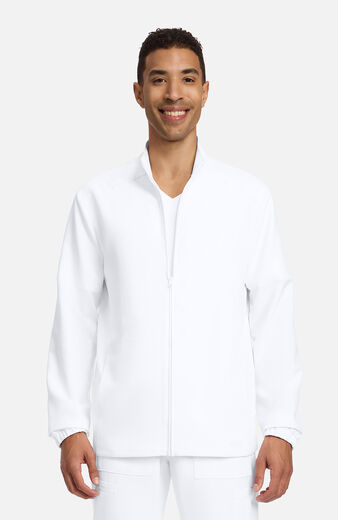 Men's 2-Pocket Zip-Front Warm Up Scrub Jacket Men's 2-Pocket Zip-Front Warm Up Scrub Jacket