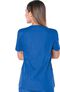 Clearance Women's Snap Front Solid Scrub Top, , large