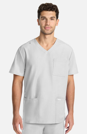 Men's 3-Pocket V-Neck Scrub Top Men's 3-Pocket V-Neck Scrub Top