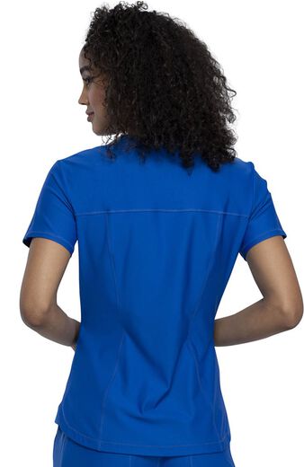 Clearance Women's Crew Neck Solid Scrub Top