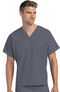 Unisex Reversible V-Neck Classic Fit Solid Scrub Top, , large