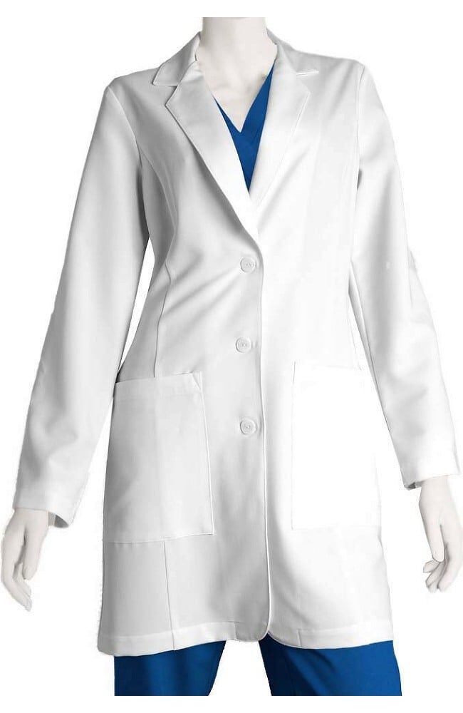Stretch best sale lab coat