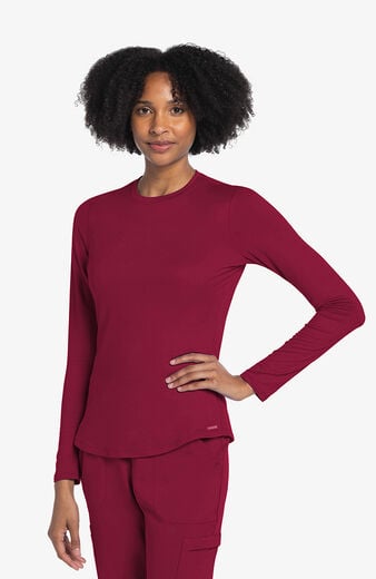 Women's Long Sleeve Underscrub Knit Tee Women's Long Sleeve Underscrub Knit Tee