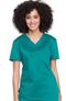 Women's V-Neck Tuck-In Solid Scrub Top, , large