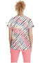 Women's Isabel Tie Dye Wave Print Scrub Top, , large
