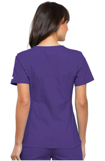Clearance Women's Pro V-Neck Solid Scrub Top