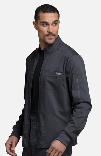 Men's Zip Front Scrub Jacket Men's Zip Front Scrub Jacket
